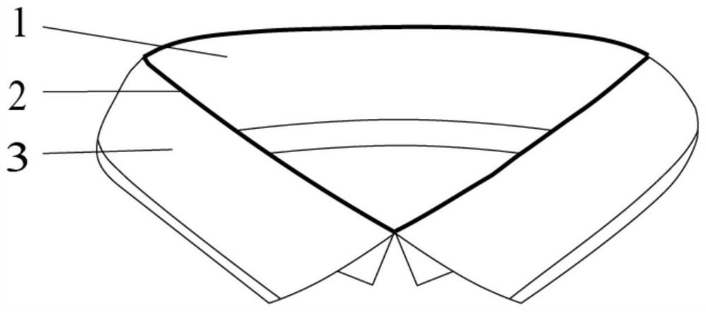 A functional fully formed knitted collar and preparation method thereof