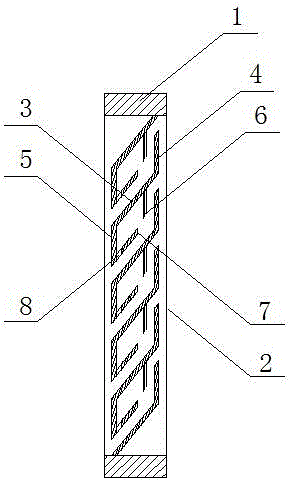 Waterproof grille of pure electric bus