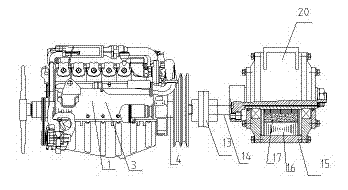 Automotive generator mechanism