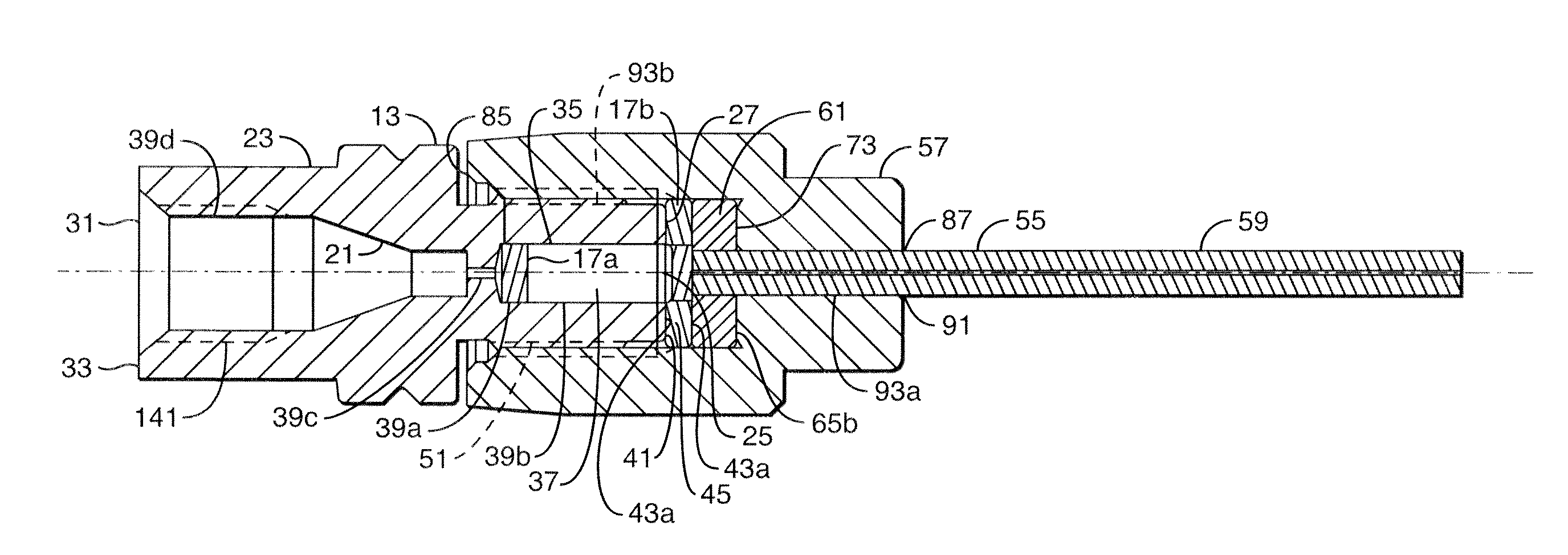 Device, apparatus and method for performing separations