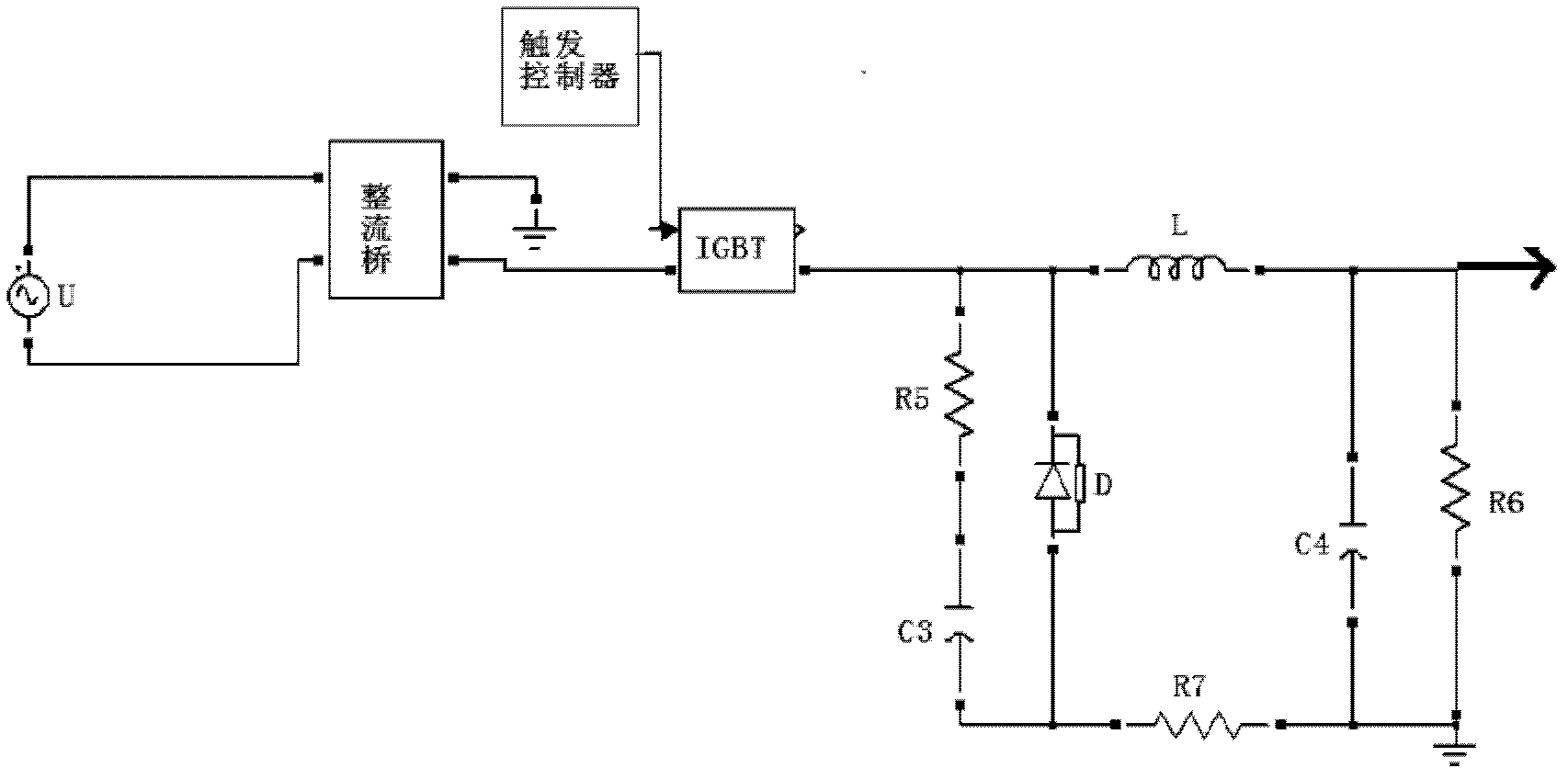 Vacuum discharge plasma parameter measuring device and method