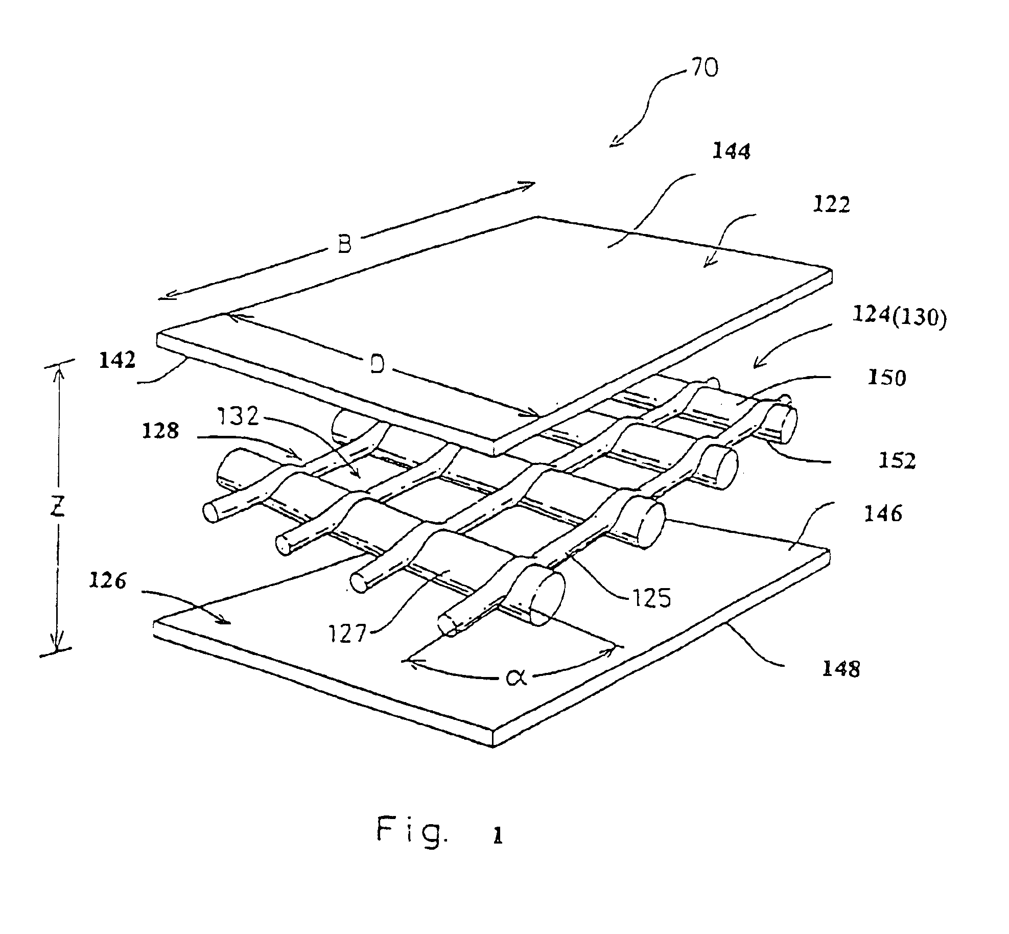 Elastic laminate including nonwoven layer formed from highly-oriented-component fibers and disposable garment employing the same