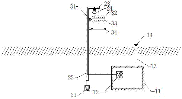 Unattended multifunctional novel sprinkling machine