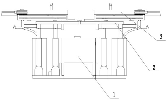 Automatic garbage classification and tabletop cleaning dining table