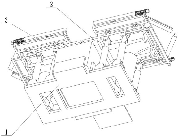 Automatic garbage classification and tabletop cleaning dining table