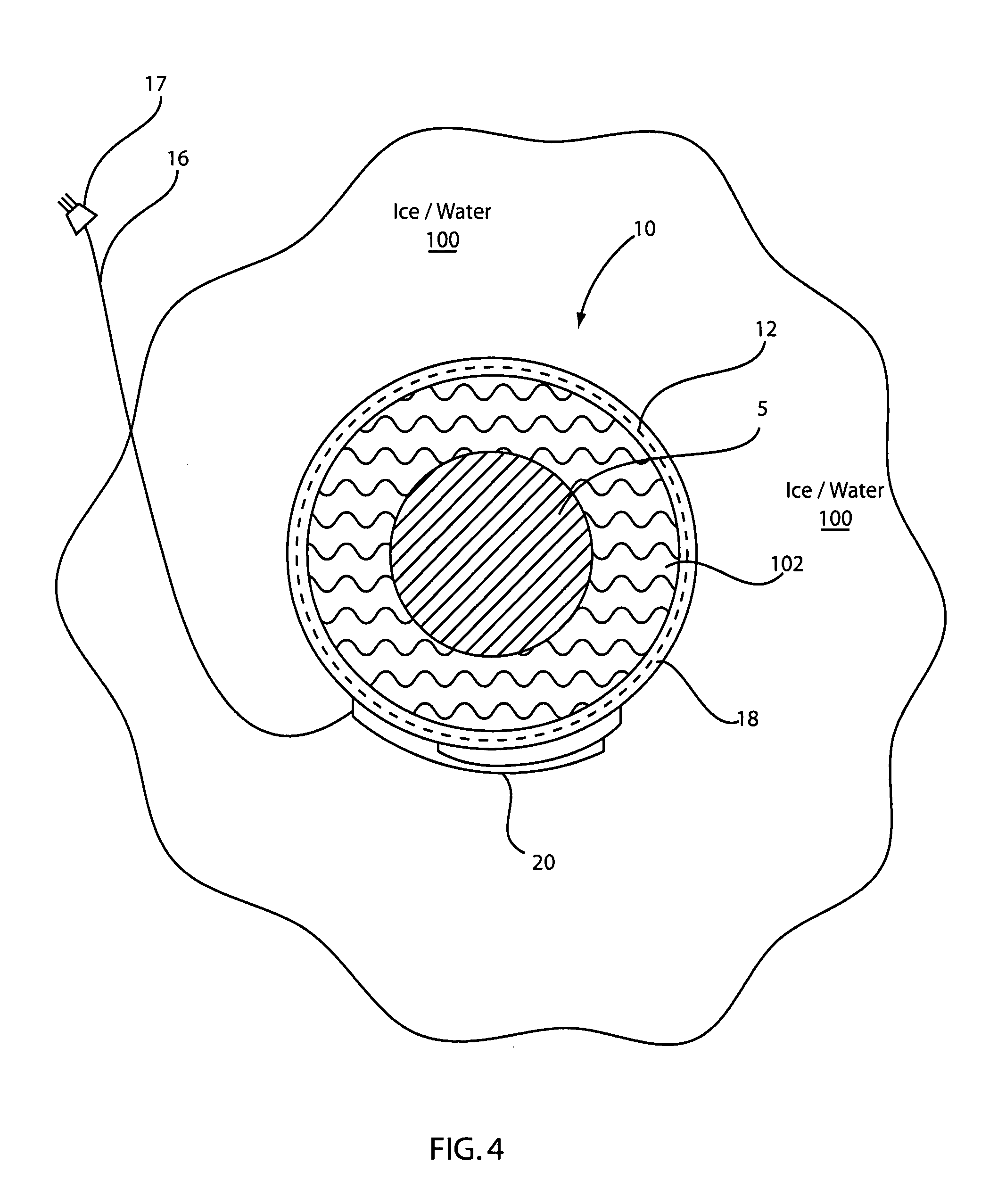 Method and apparatus for preventing dock or structure piling uplift