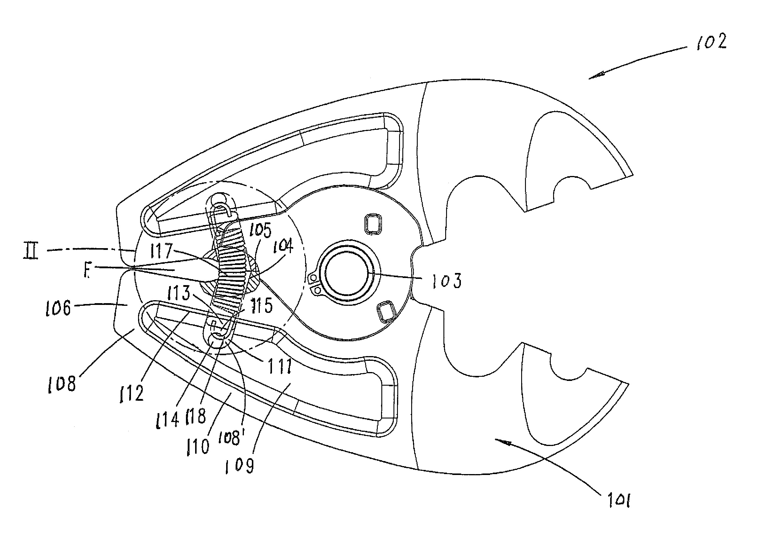 Pair of pressing jaws for hydraulic or electric pressing tool