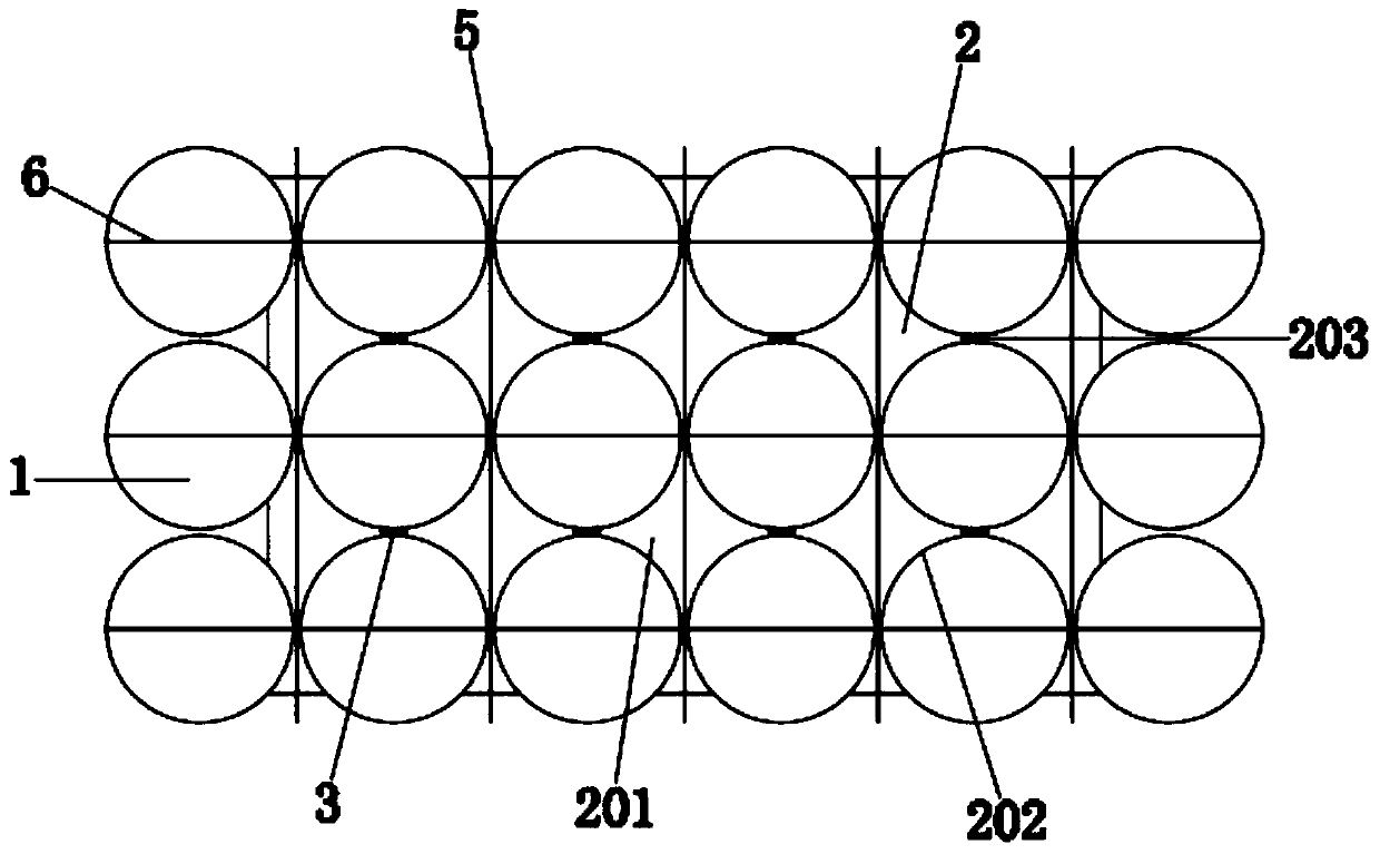 Polycrystalline silicon battery piece