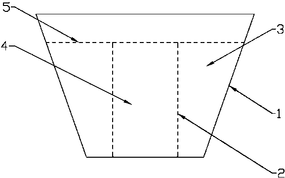 Flower pot capable of collecting rainwater and storing water and planting method adopting the same