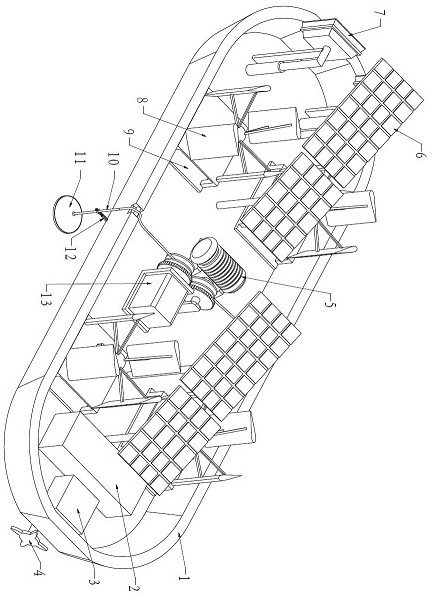 Remotely controllable aeration device driven by clean energy