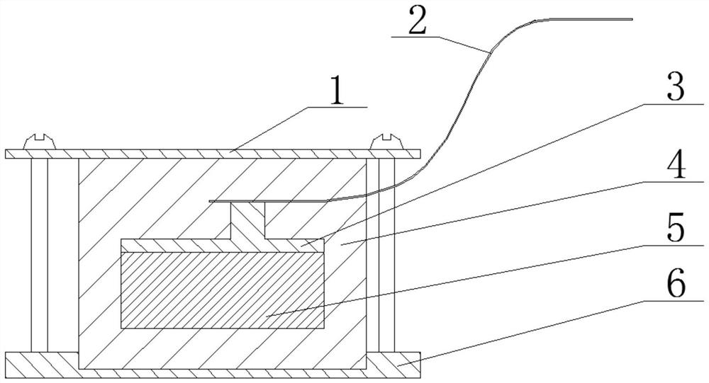 A kind of IMU shock-absorbing and heat-insulating device and preparation method based on silica gel