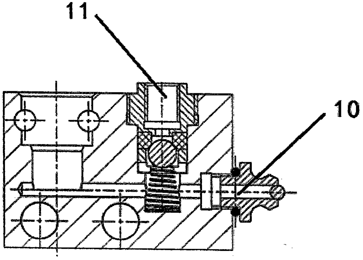 A height measuring sensor and hydraulic support using the height measuring sensor