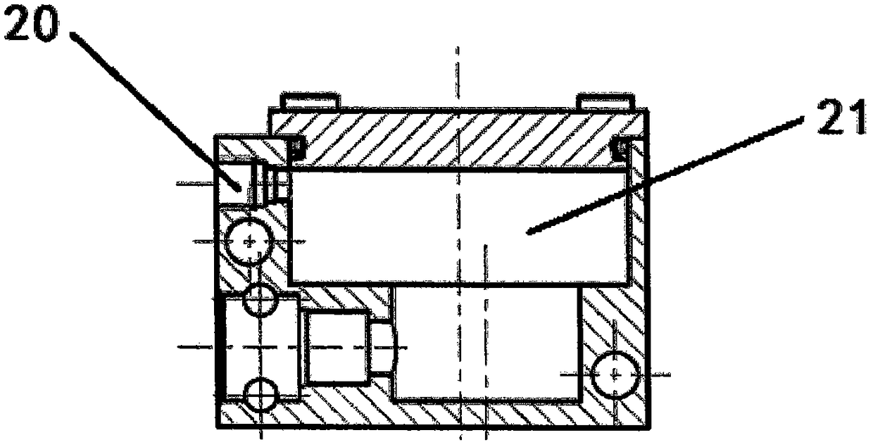 A height measuring sensor and hydraulic support using the height measuring sensor