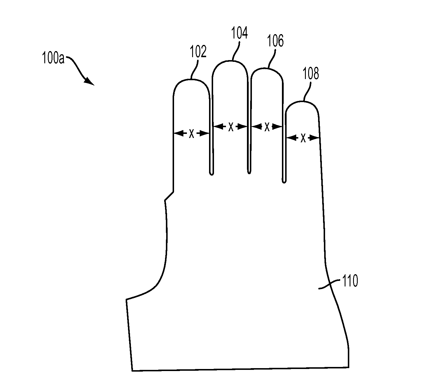 Layered structural fire glove