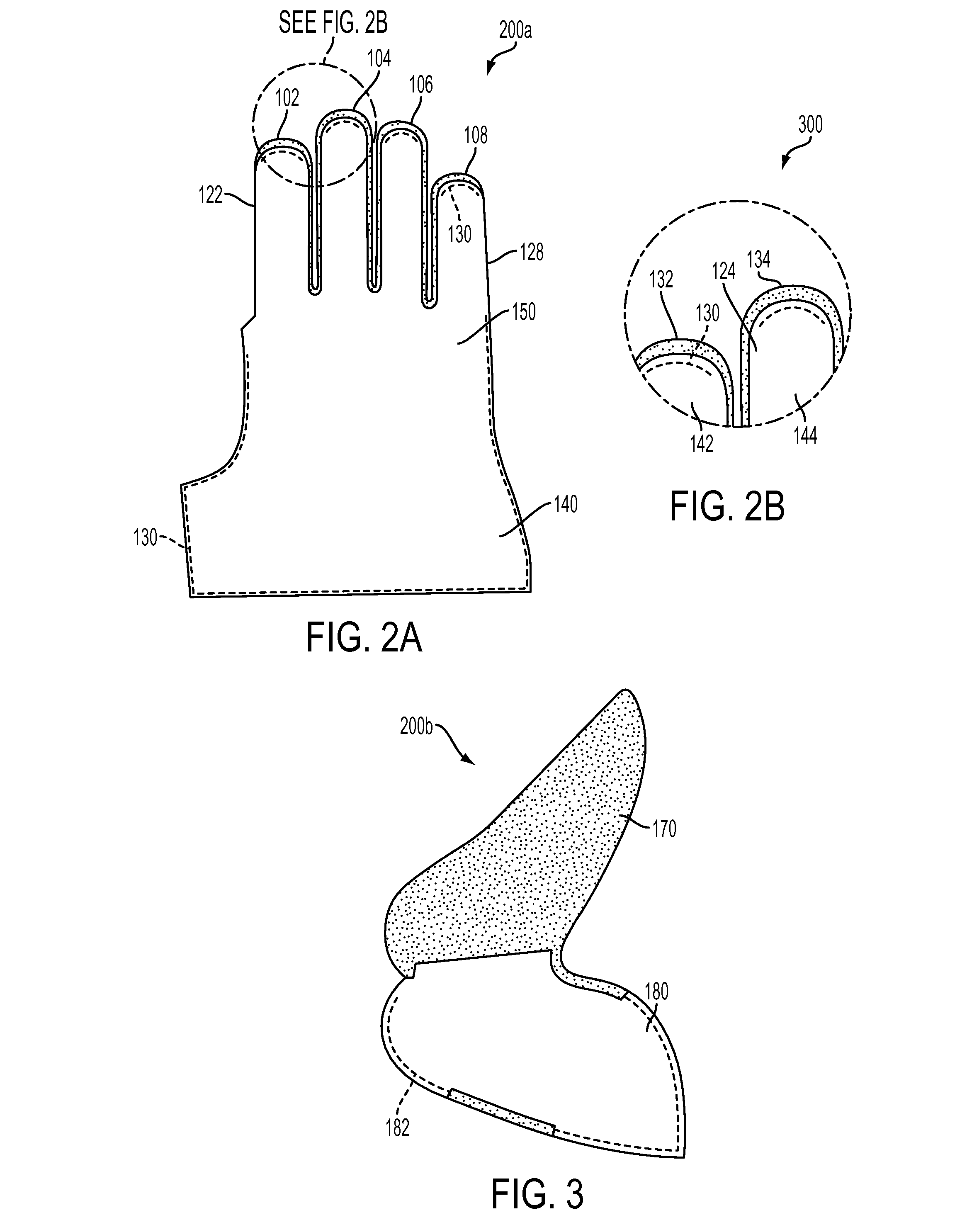 Layered structural fire glove