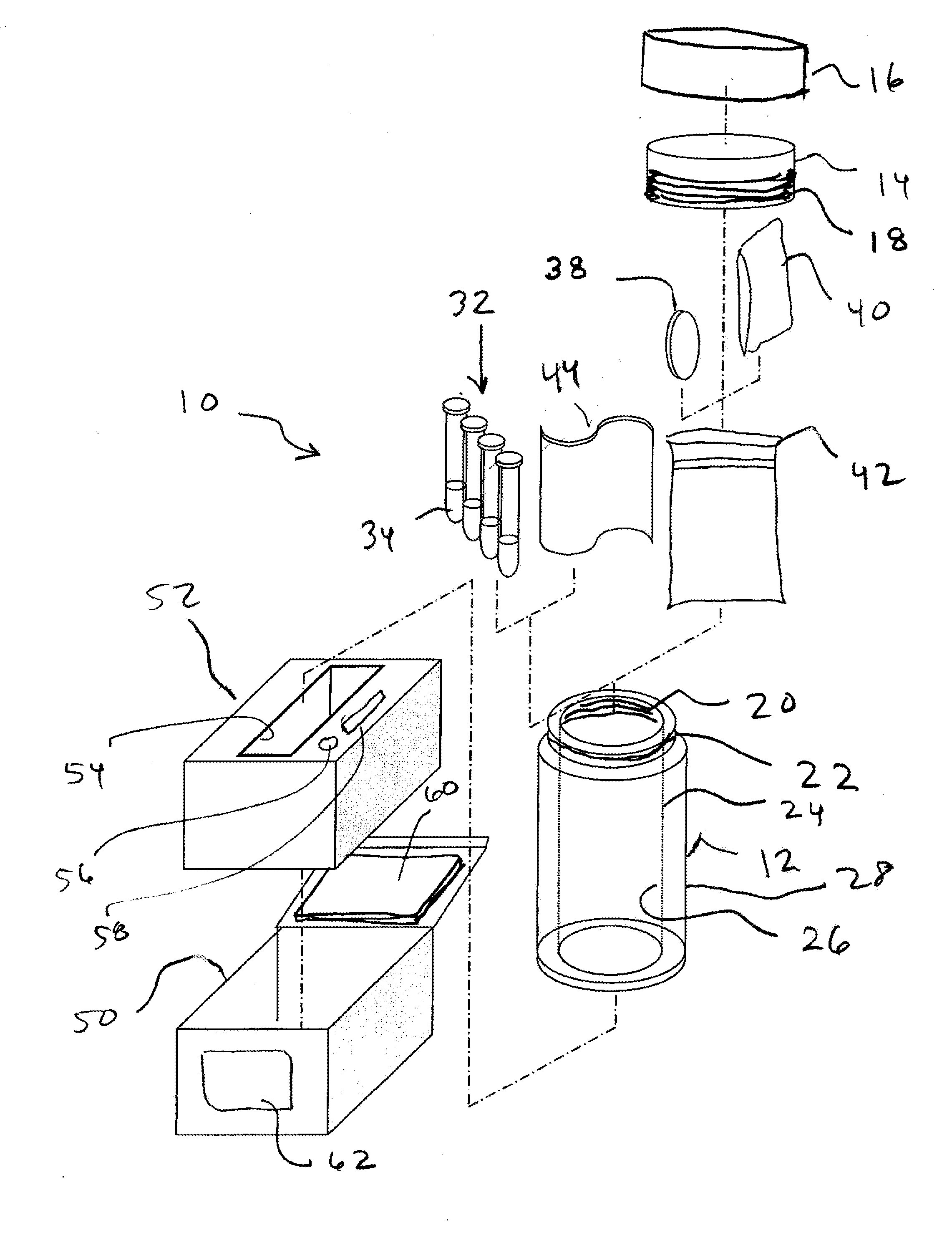 Heated biologic shipping container and method for temperature maintenance of biologic specimens