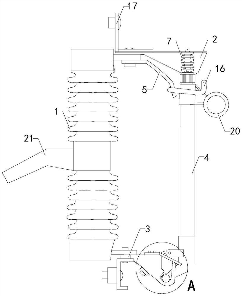 An anti-drop fuse