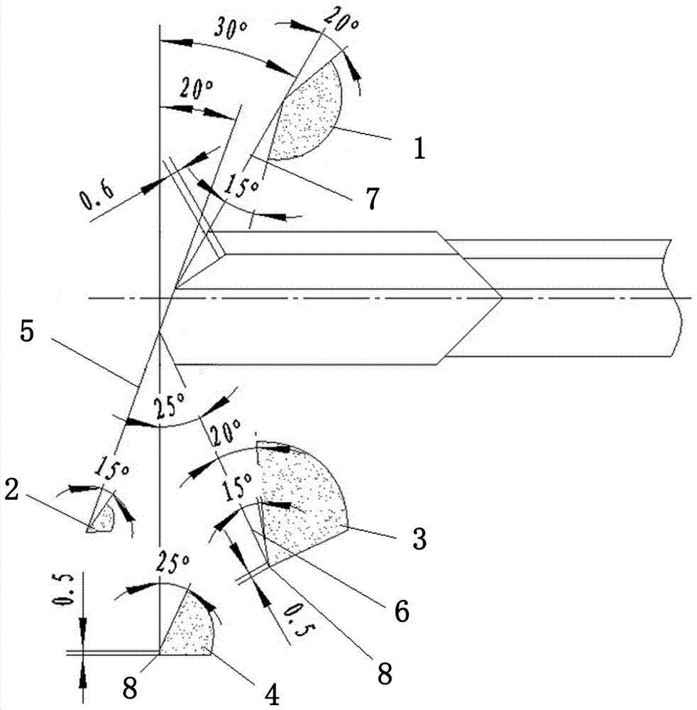 Reaming method and tool thereof for small-diameter deep holes