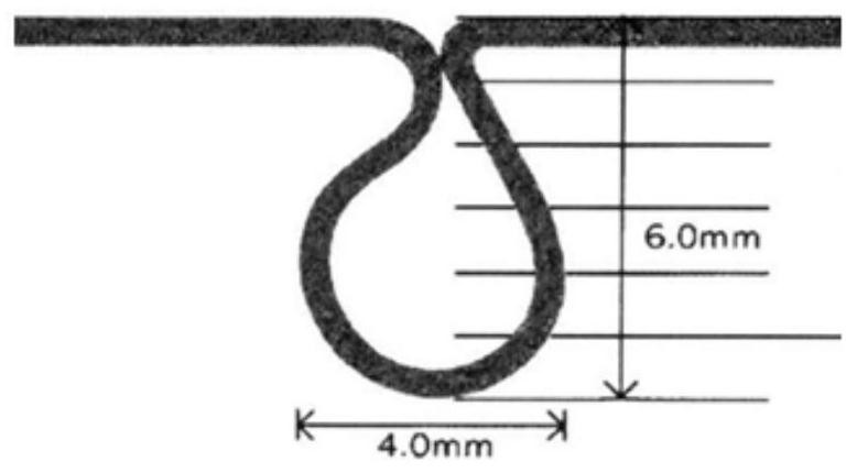 Device for assisting in invisibly correcting to carry out mesial movement of molar and correcting method