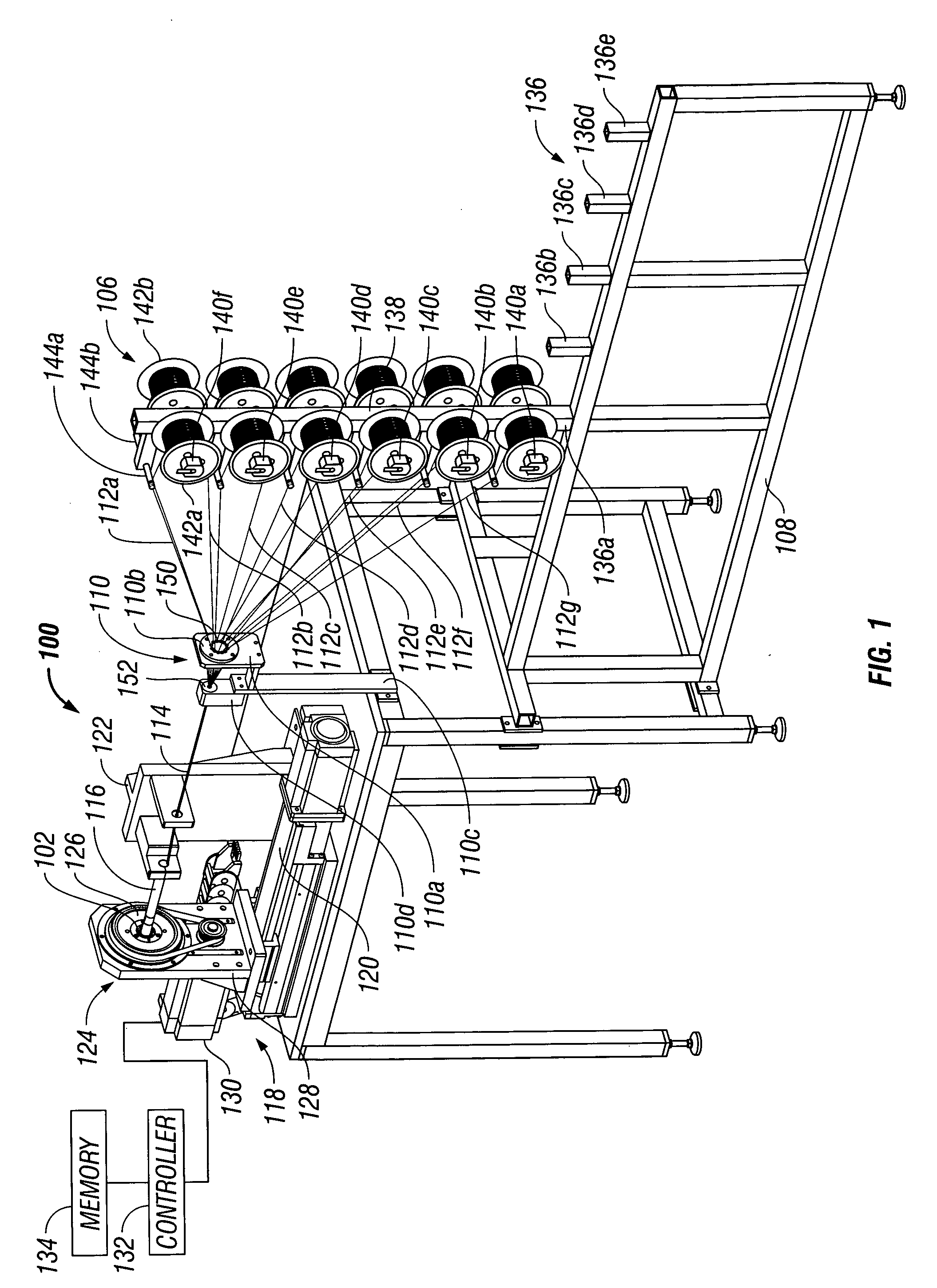 Automatic winder for an inside brushless stator