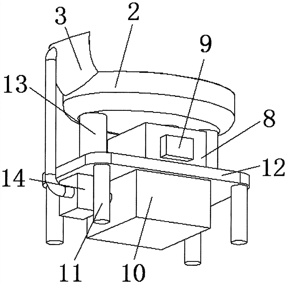 Novel sit-washing device for gynecology department