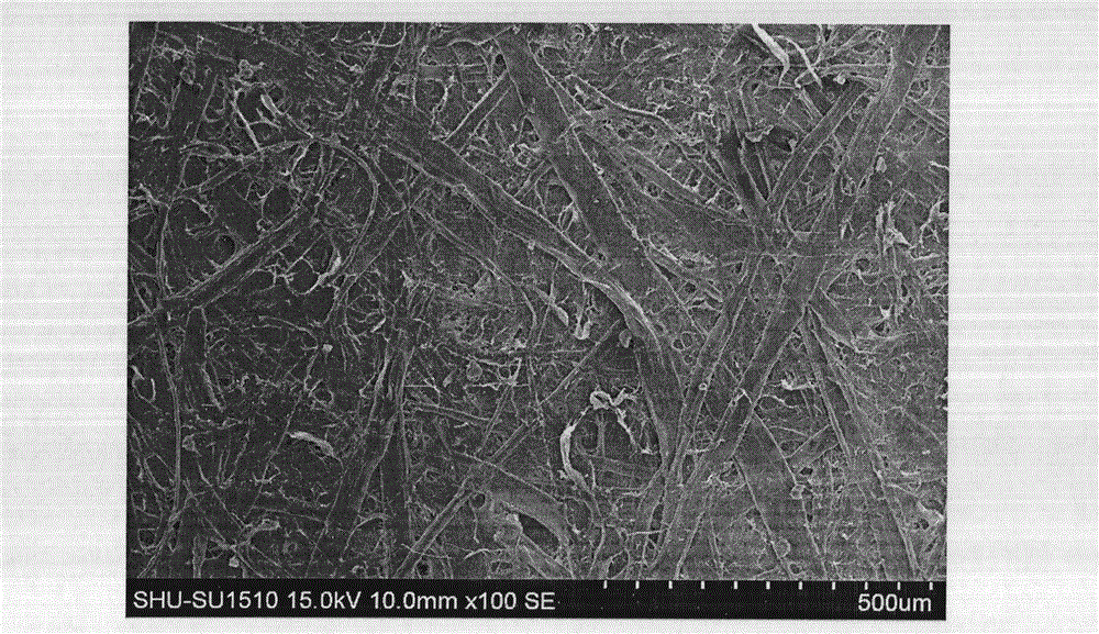 Method for reinforcing kraft with micro-nano inorganic crystal whiskers and kraft