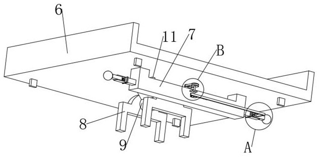 Automatic adjusting device for testing and exercising balance ability of elderly patients