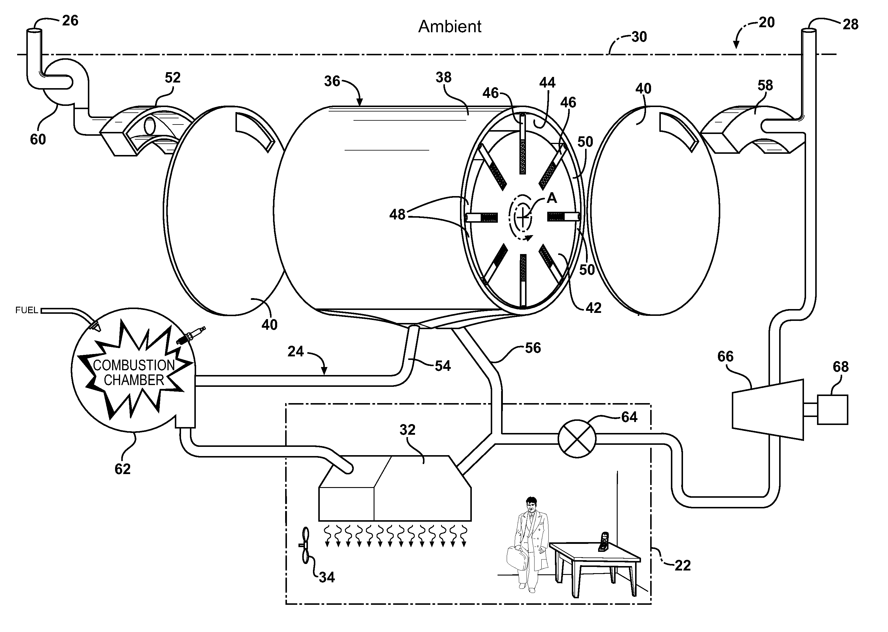 High efficiency positive displacement thermodynamic system