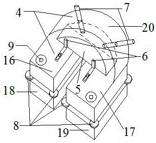 Device for accurately cutting pre-cut seam of asphalt mixture semi-circular bending tensile test piece