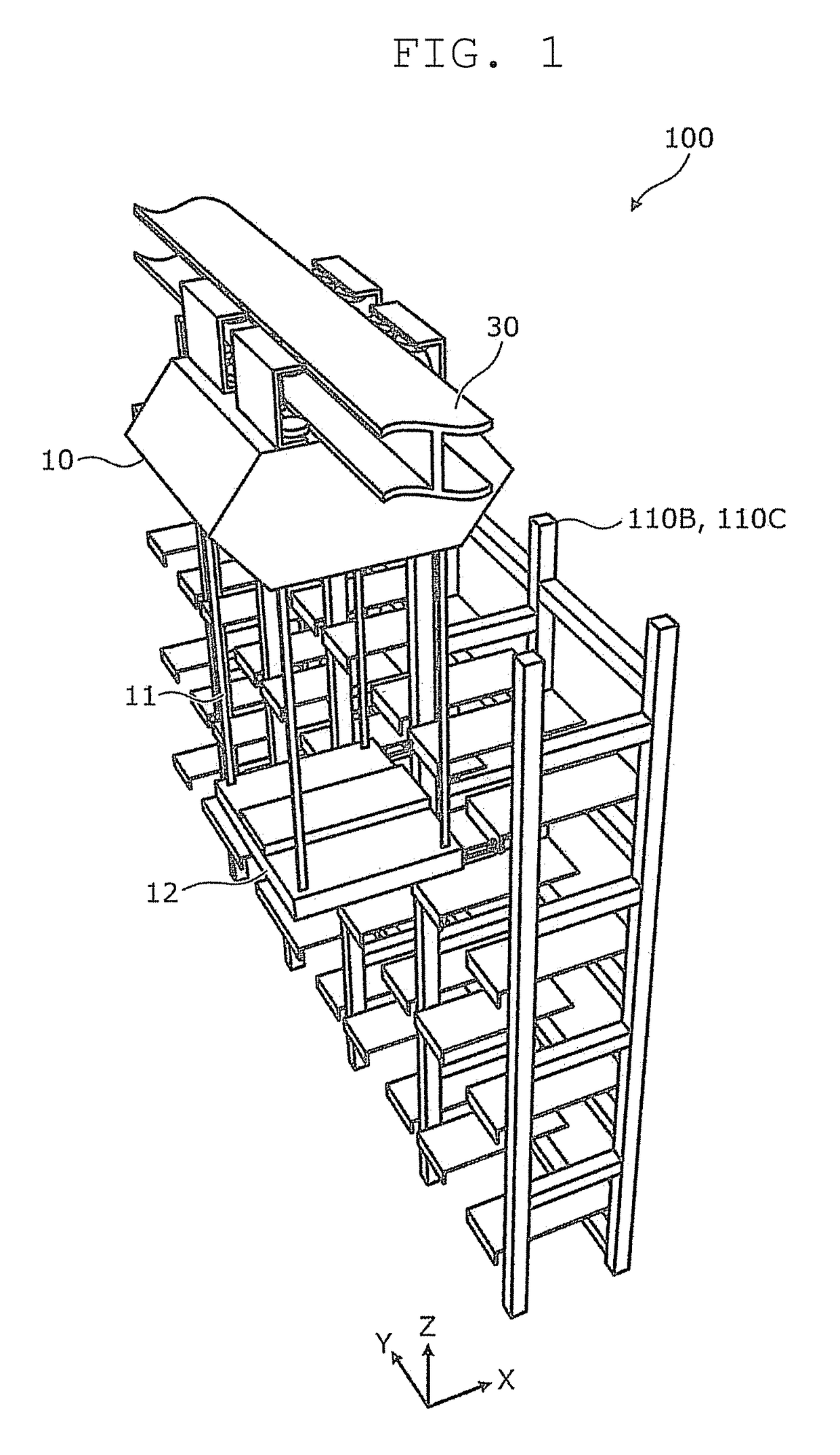 Travelling vehicle system