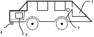 Method for controlling pollution of fine particles on urban roads