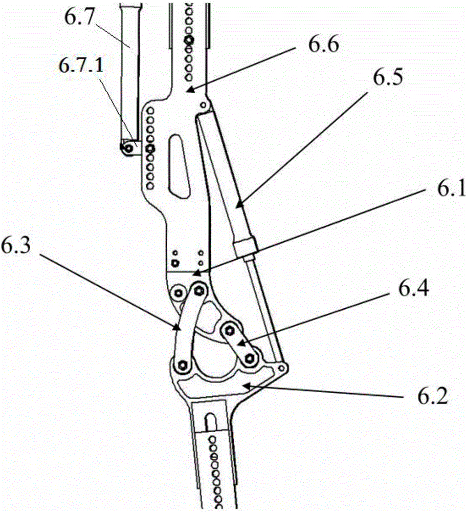 Wearable bionic hydraulic mechanical lower limb rehabilitation walking aid