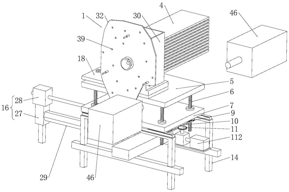 Gearbox simulation detection equipment