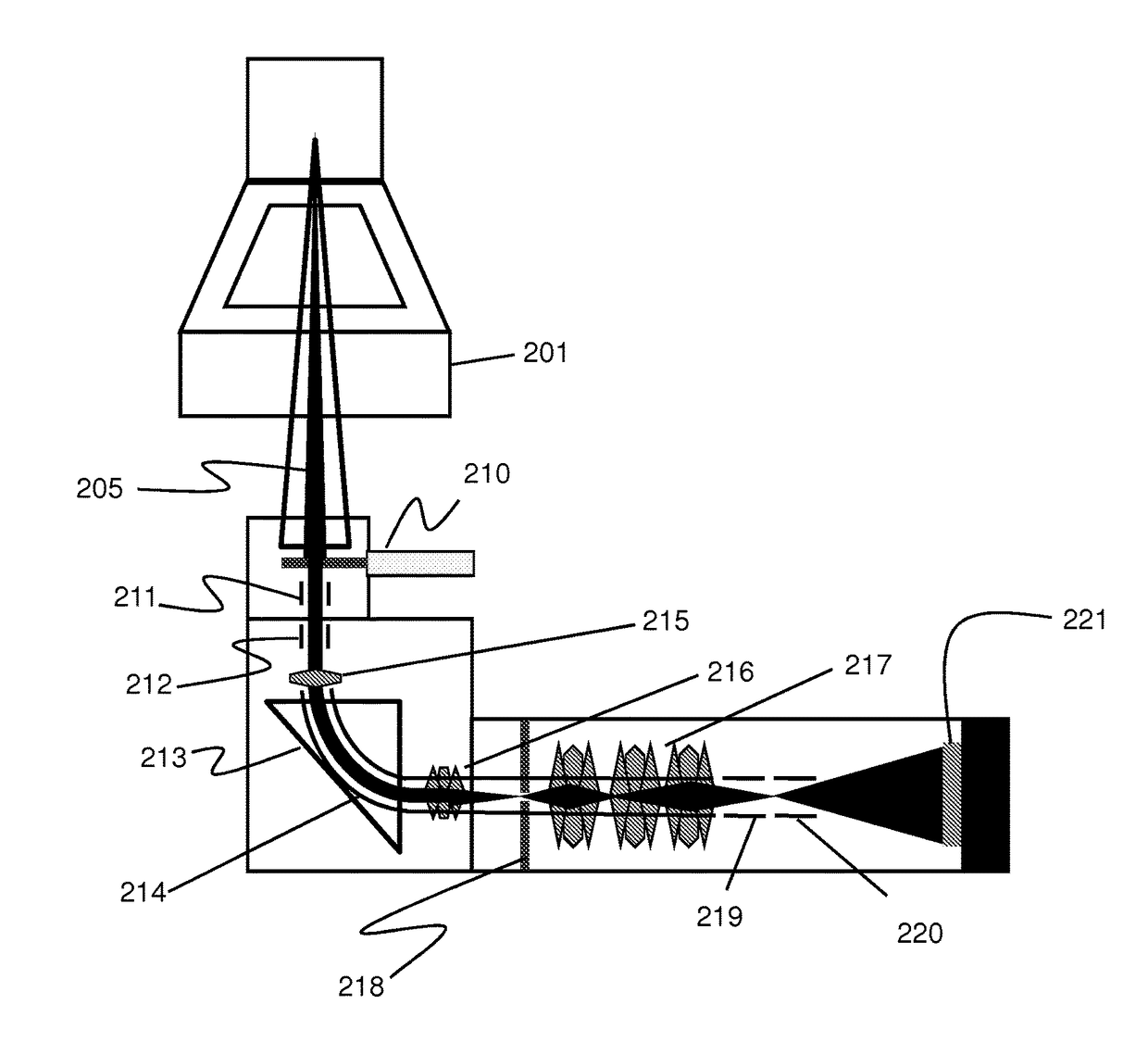 Electron energy loss spectrometer