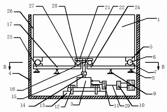 Brake axle load integrated-type axle load measuring device