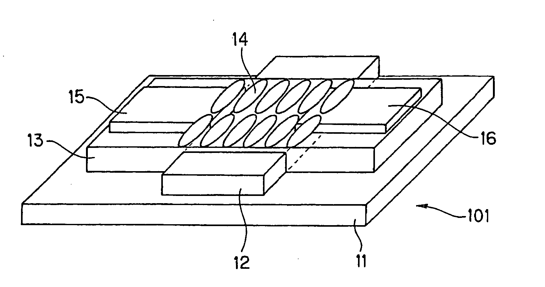 Organic semiconductor structure, process for producing the same, and organic semiconductor device