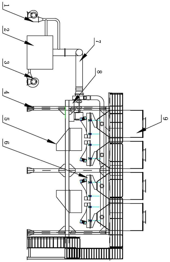 Efficient alloy baking device and baking method thereof