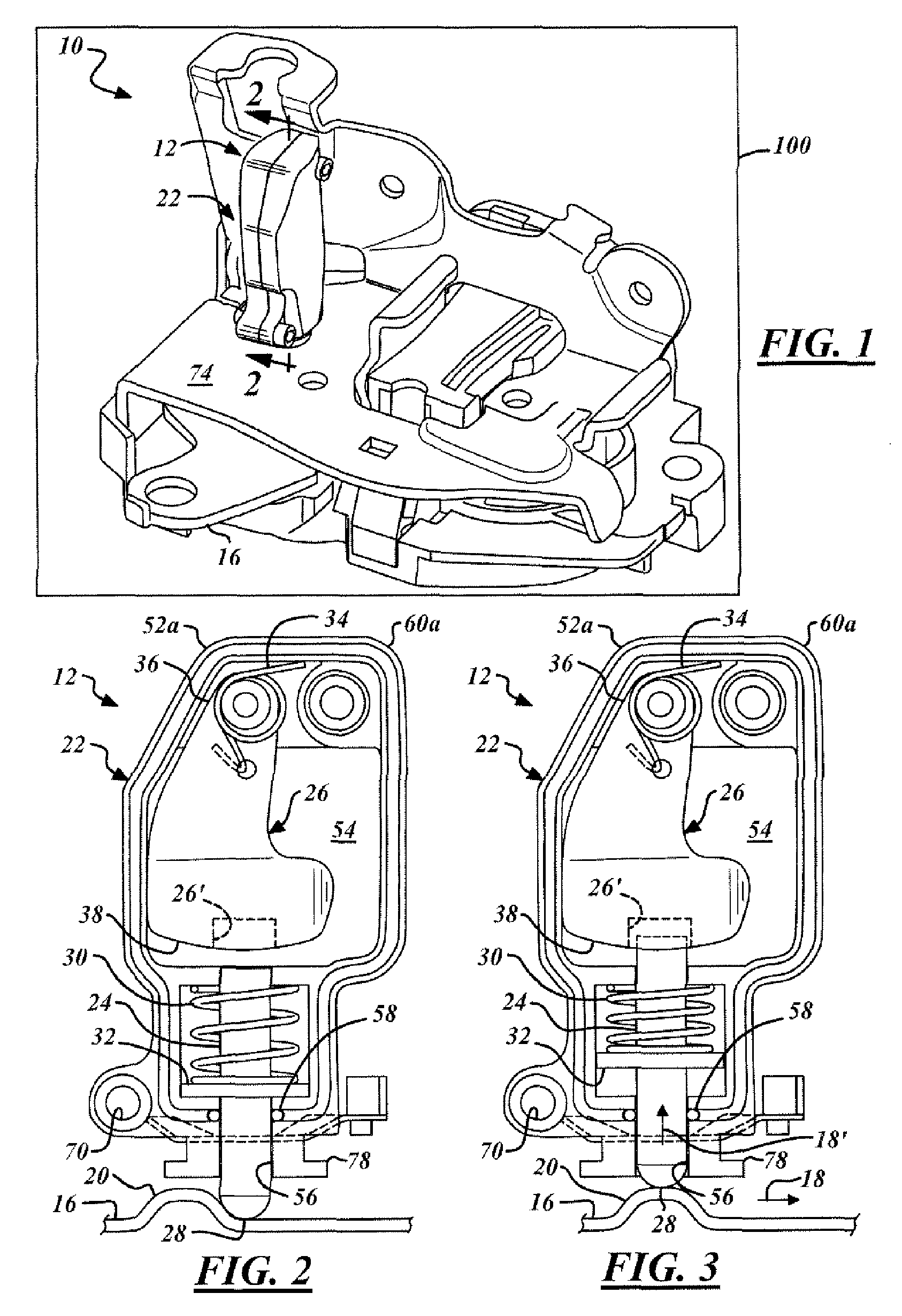 Inertia-actuated locking device