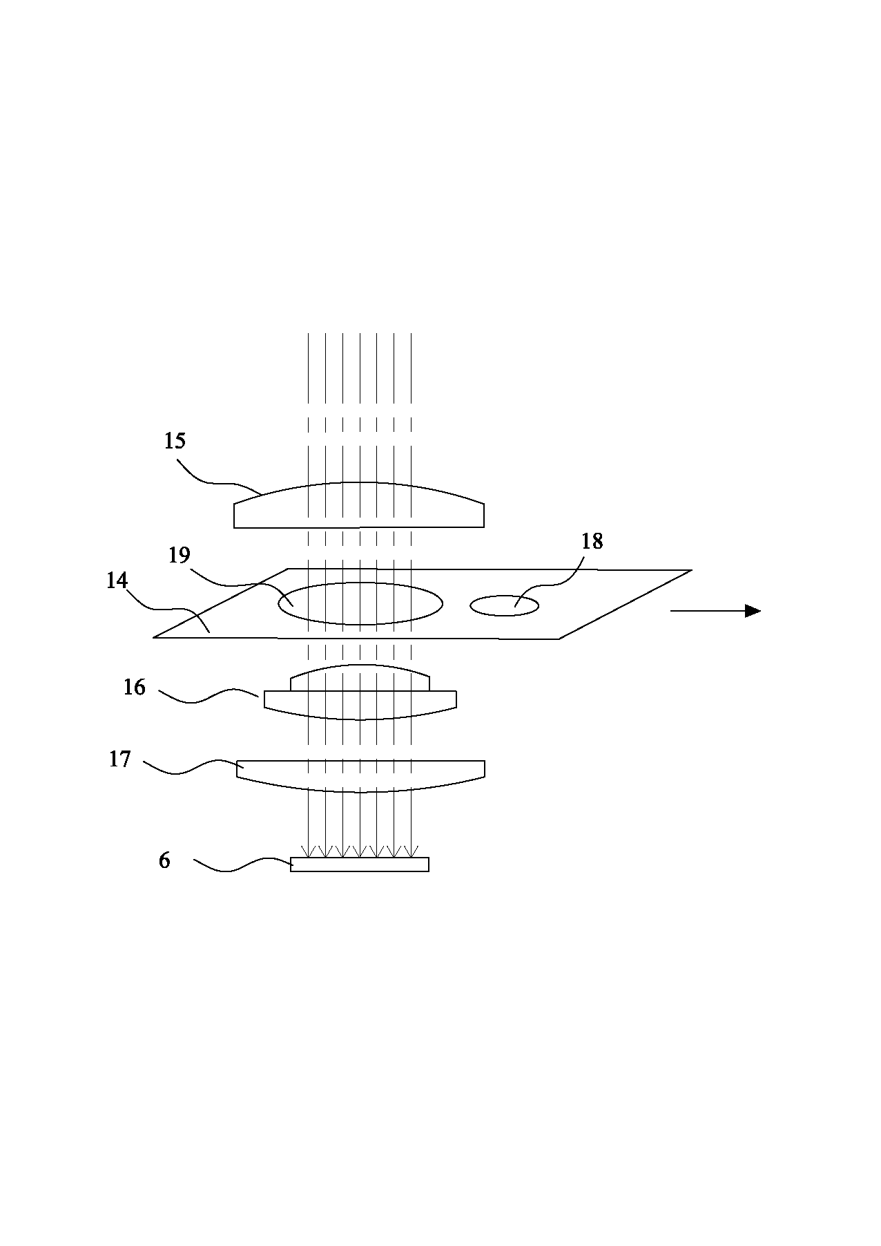 Monitoring camera with day and night double apertures