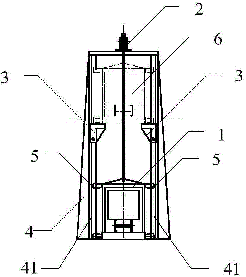 Tramcar lifting device