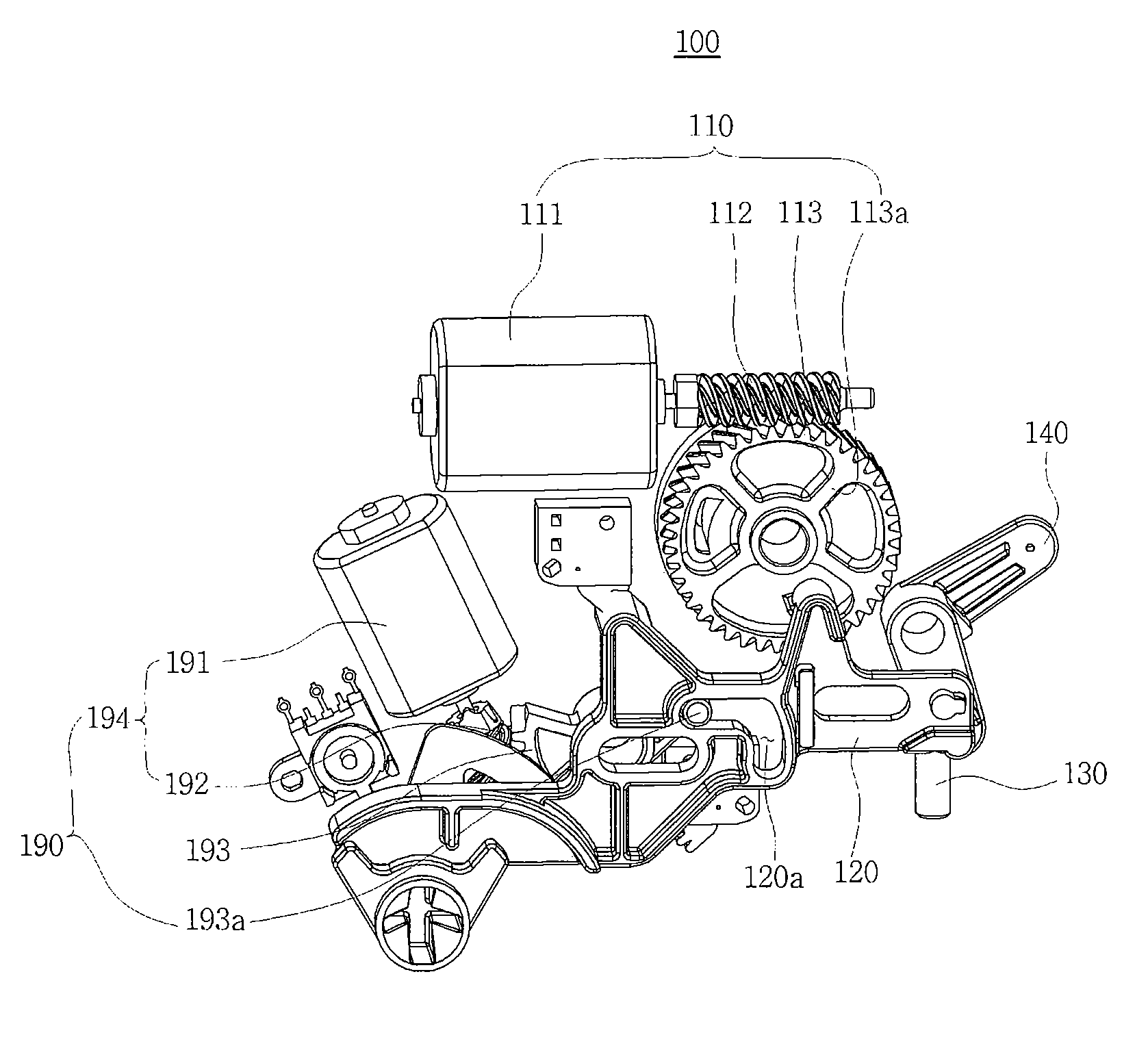 Door lock assembly