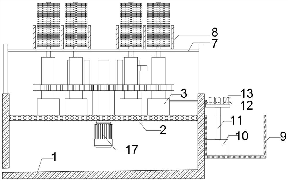 Equipment for cleaning domestic bottles