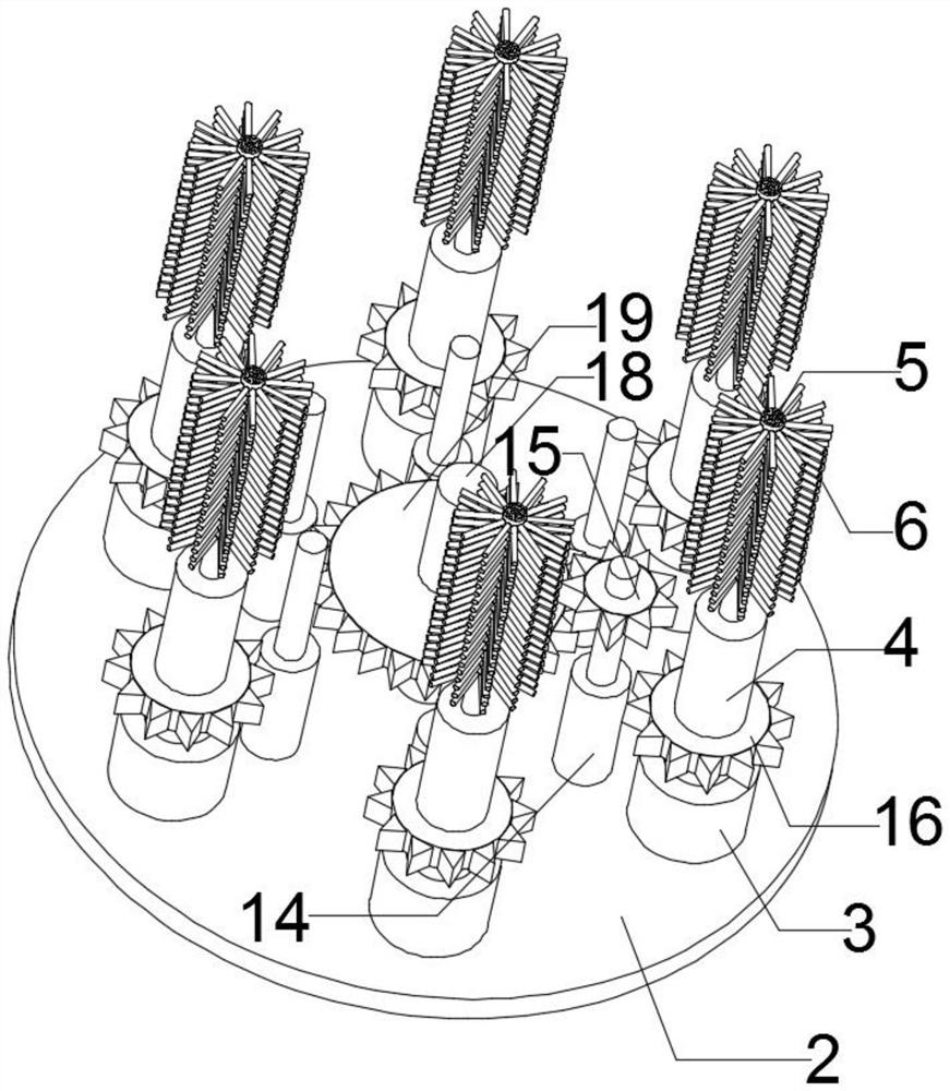 Equipment for cleaning domestic bottles