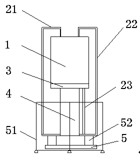 Desulfurization wastewater depth treatment system by vibrating membrane electrolytic chlorination combination method