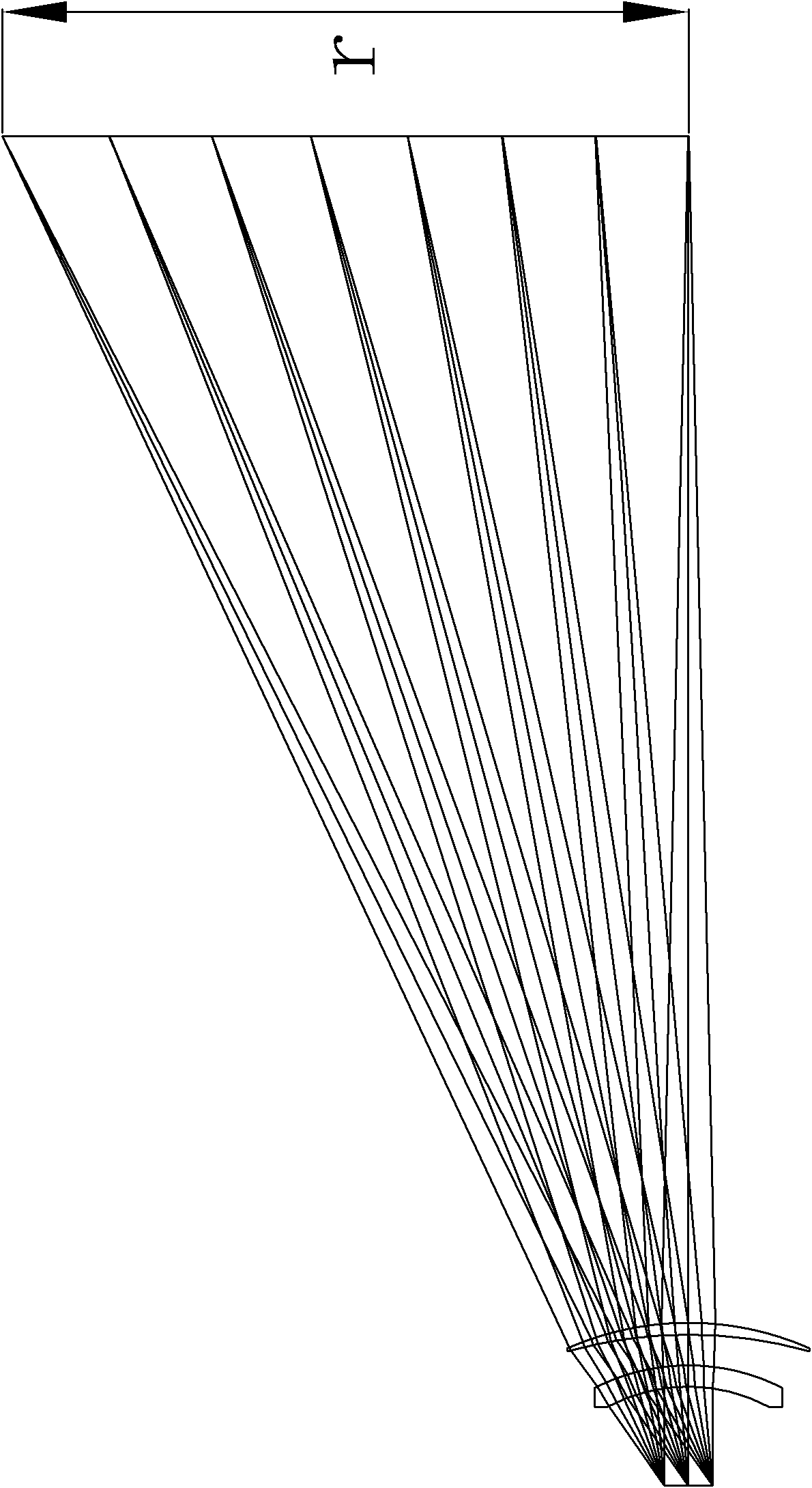 F-theta lens and optical system