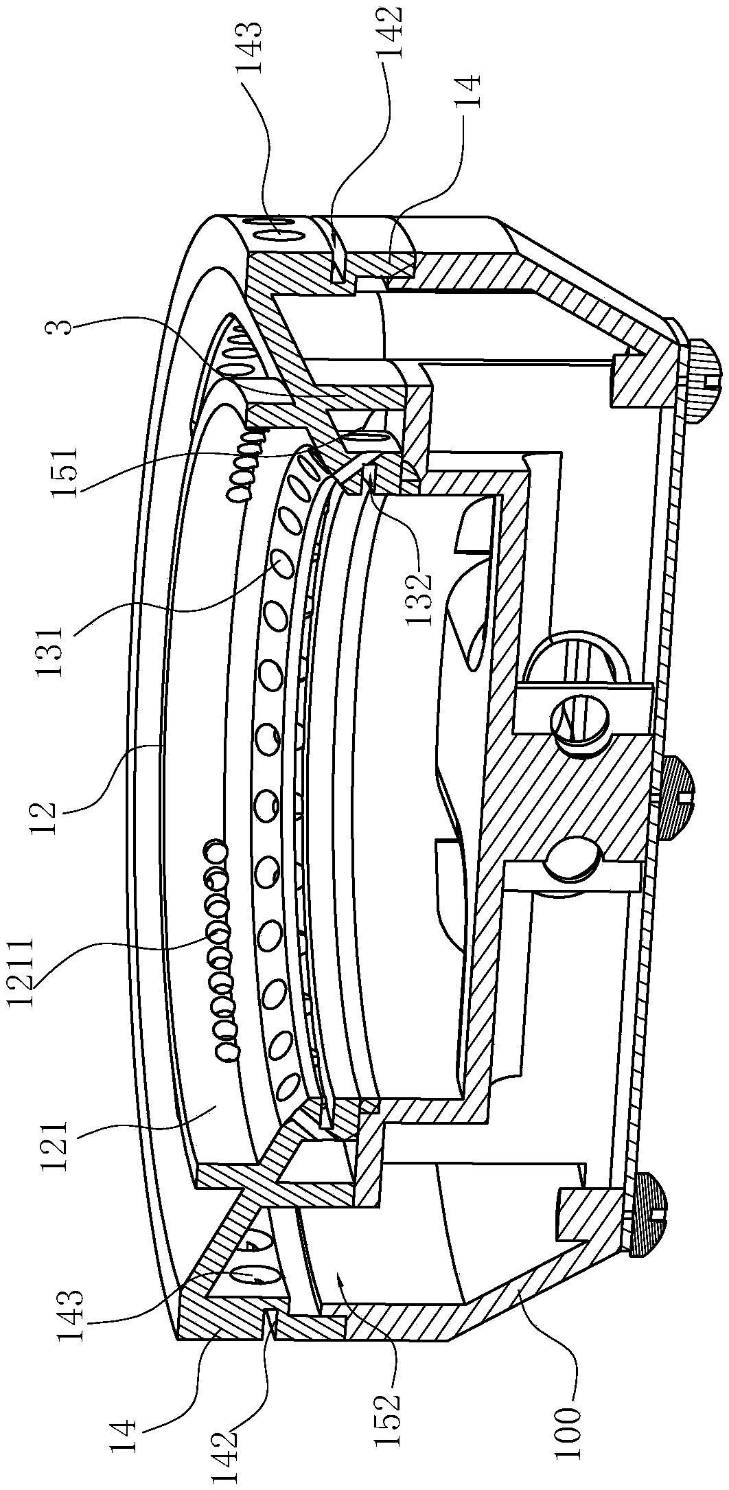 Burner for gas stove