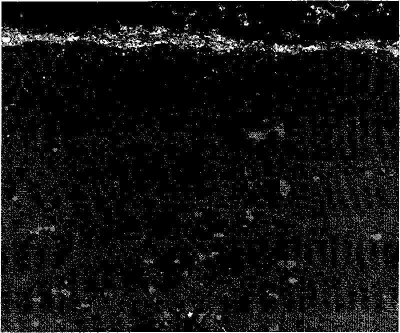 Light metal surface laser impact micronano particle injection reinforcing method