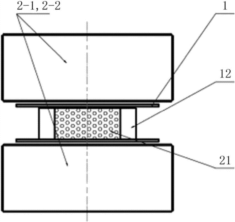 Automatic material taking device for vertical air cushion clamping conveyer