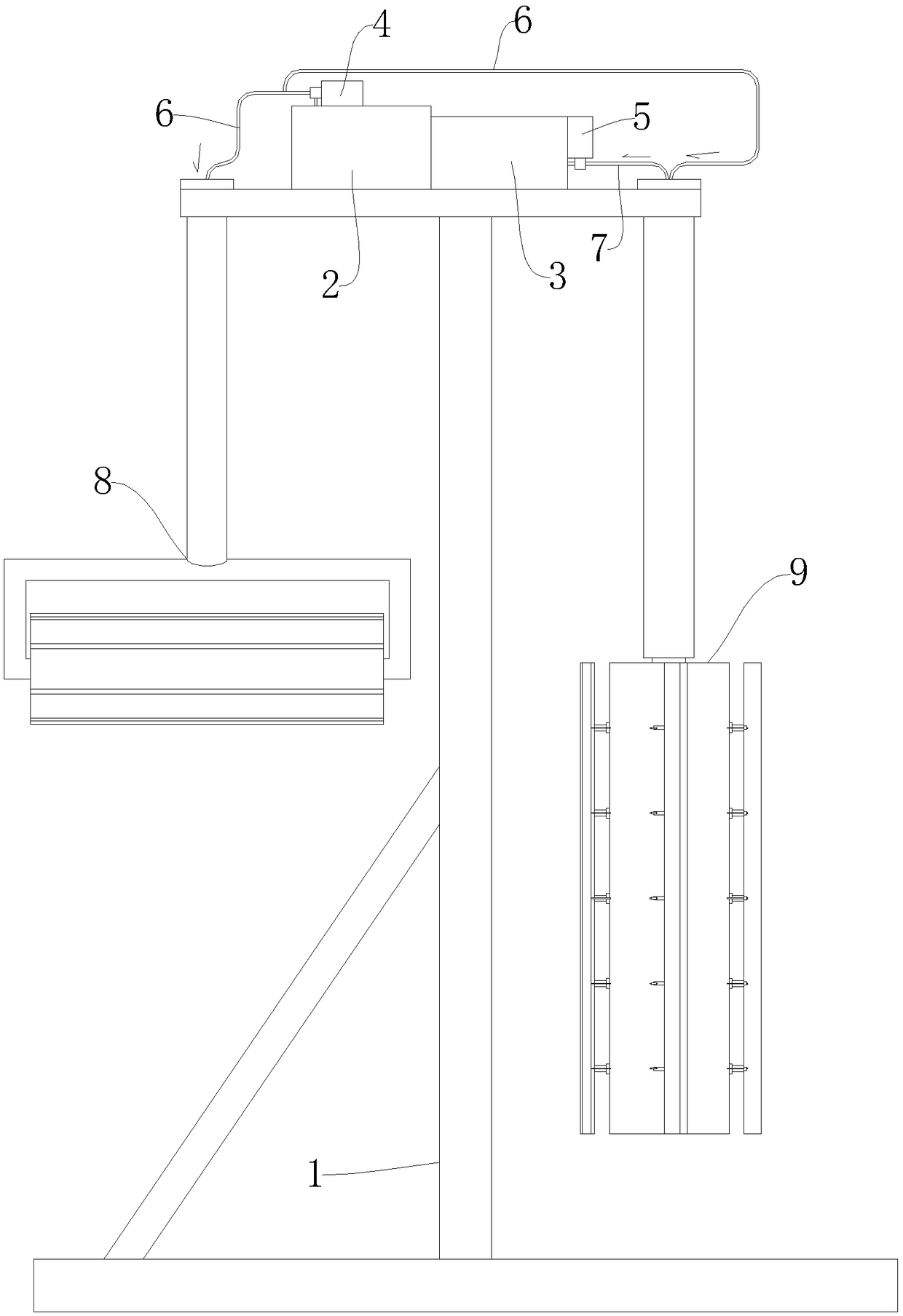 Dual-use birth canal nursing apparatus for department of gynaecology and obstetrics