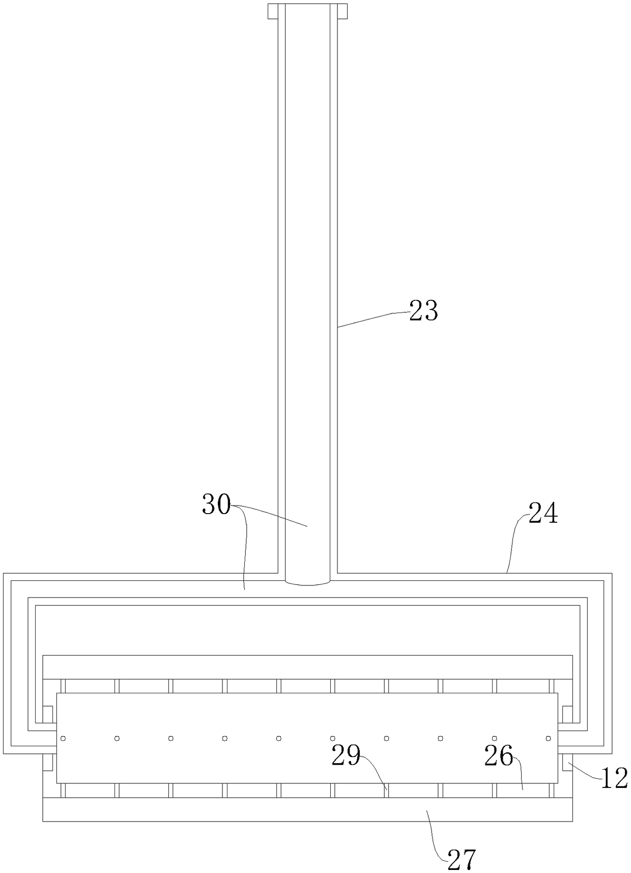 Dual-use birth canal nursing apparatus for department of gynaecology and obstetrics